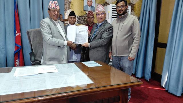 Nepali Communist Party Submits Commitment Letter for House of Representatives Election 2082