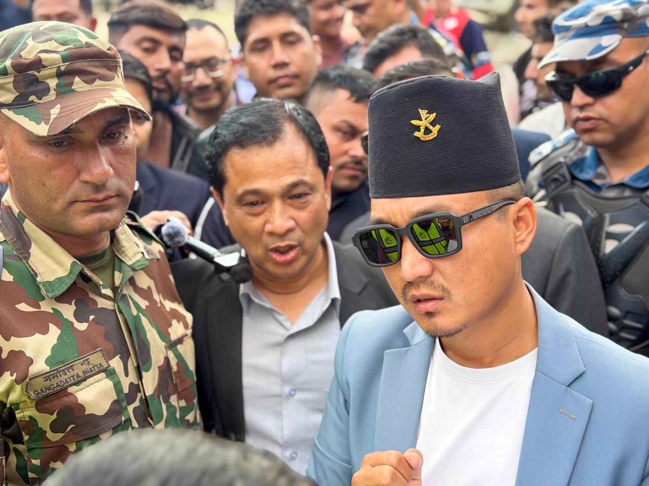 Home Minister Gurung: Helicopter-Based Rapid Rescue Plan for Disasters