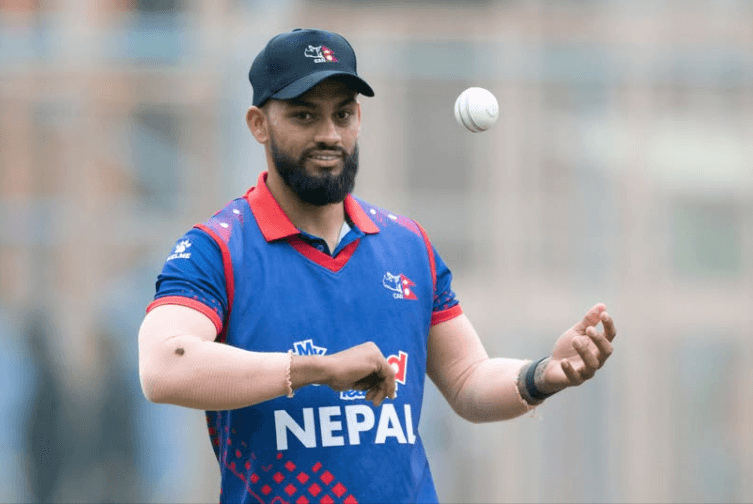 Kushal Bhurtel Hits 6 Sixes in an Over, Creates Historic Record Against China