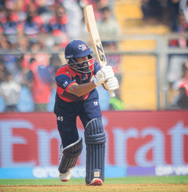 Nepal Sets 134-Run Target Against West Indies in T20 World Cup
