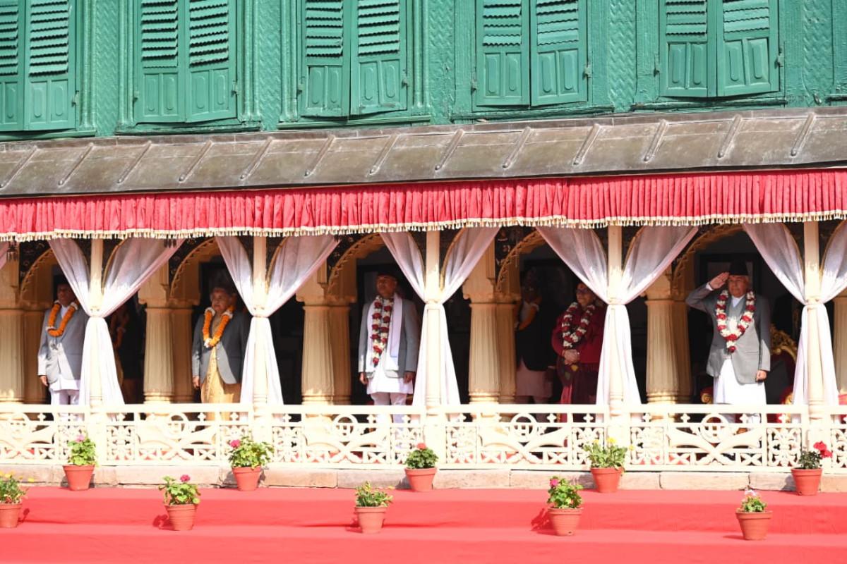 President Ram Chandra Paudel Performs Basant Shravan