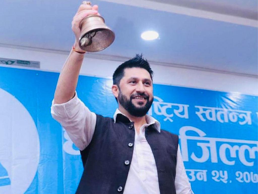 Rabi Lamichhane’s Verified Facebook Page Disappears After Silence Period Begins