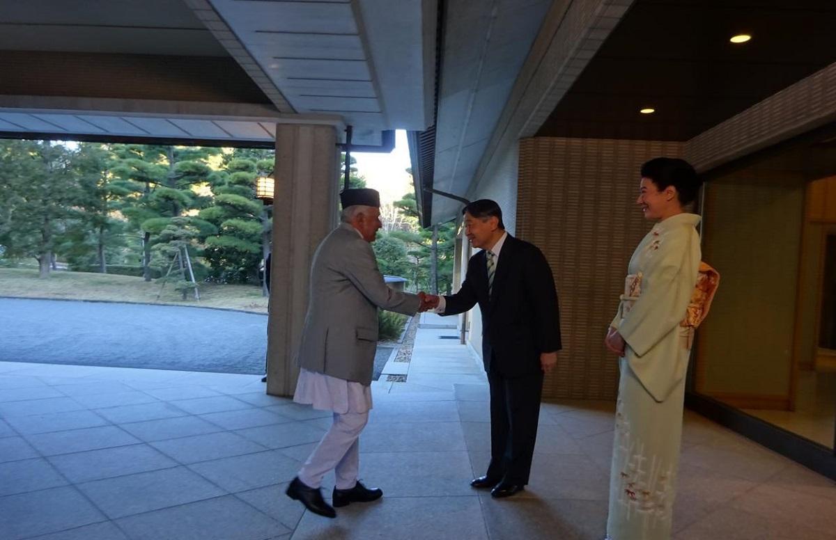 President Paudel Meets Japan’s Emperor Naruhito