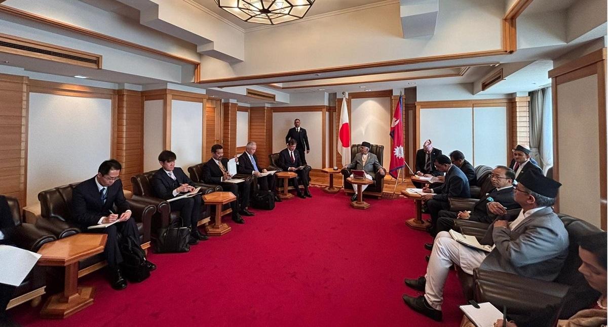 Paudel Highlights 70 Years of Nepal–Japan Ties, Japan Reaffirms Support