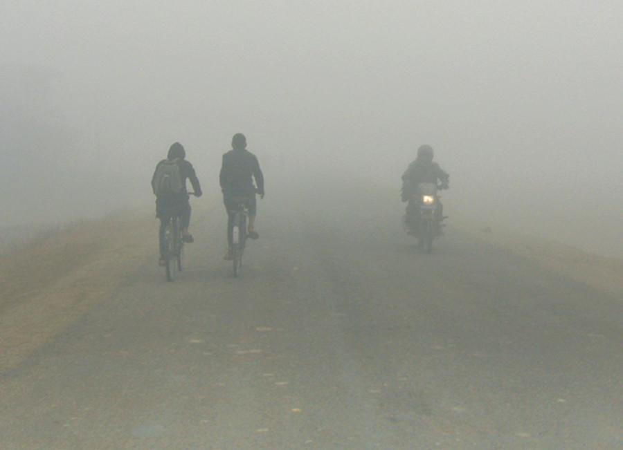Weak Westerly Brings Fog, Frost and Possible Snowfall in Nepal