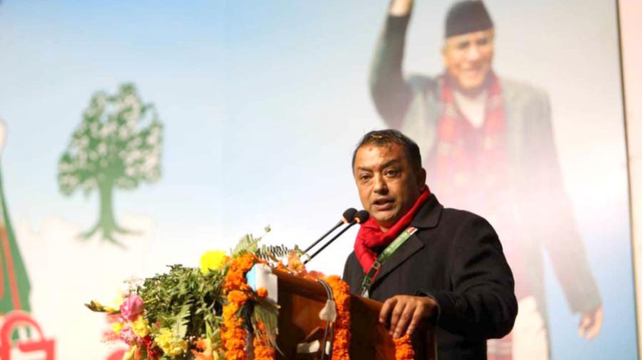 Thapa calls for a special general convention, saying a reformed Congress is essential to regain public trust before the elections.