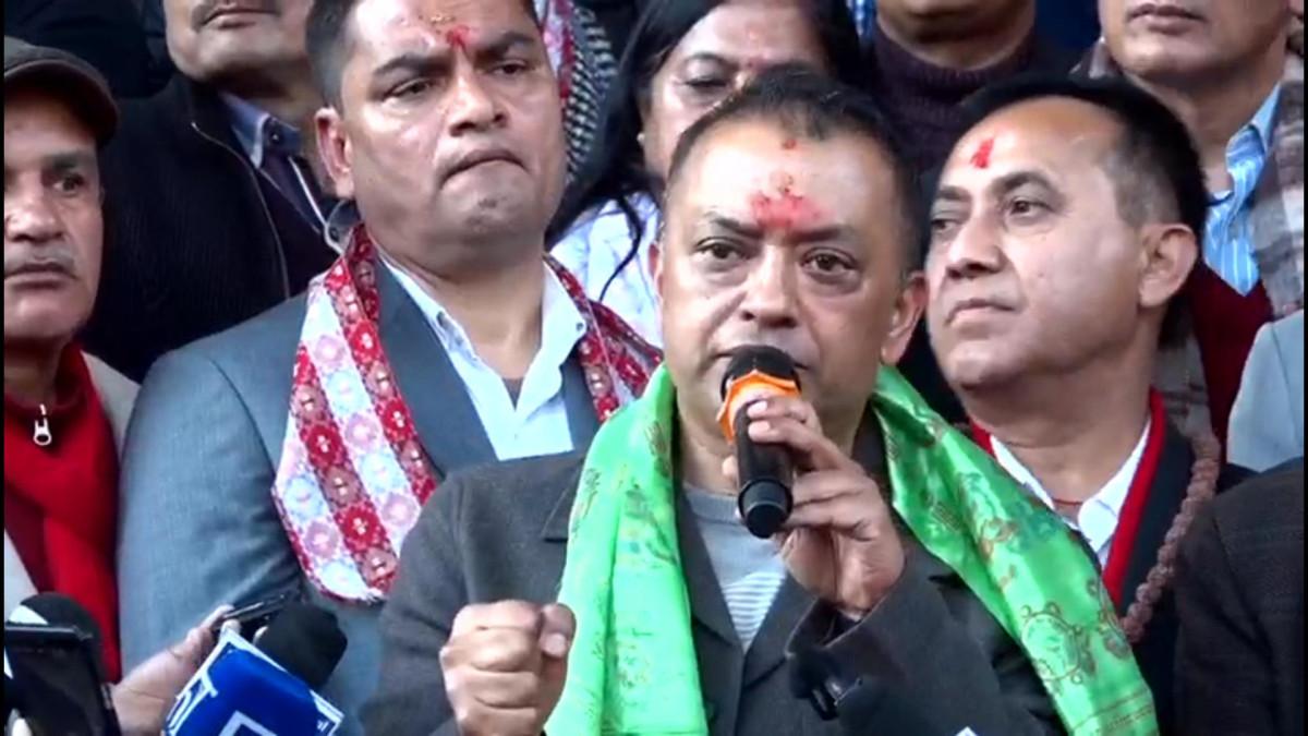 NC President Gagan Thapa: Candidates to Be Selected at Constituency Level in Future Elections