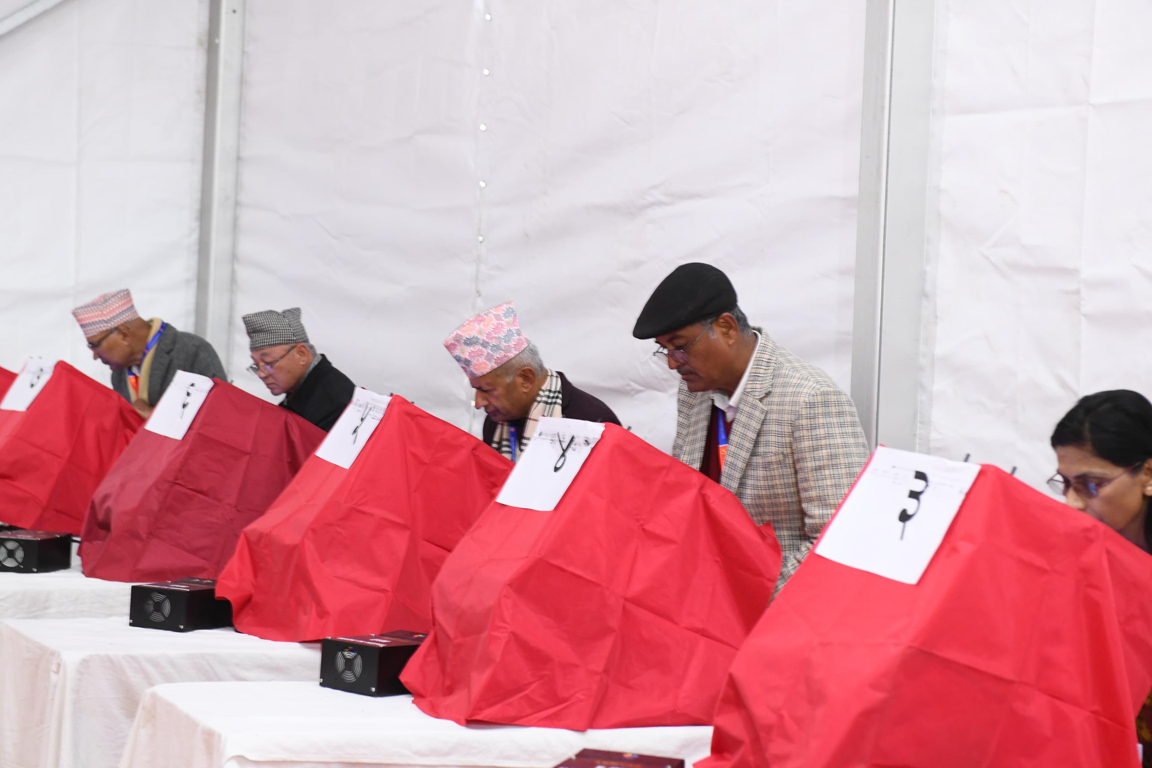 CPN-UML Leadership Voting Concludes