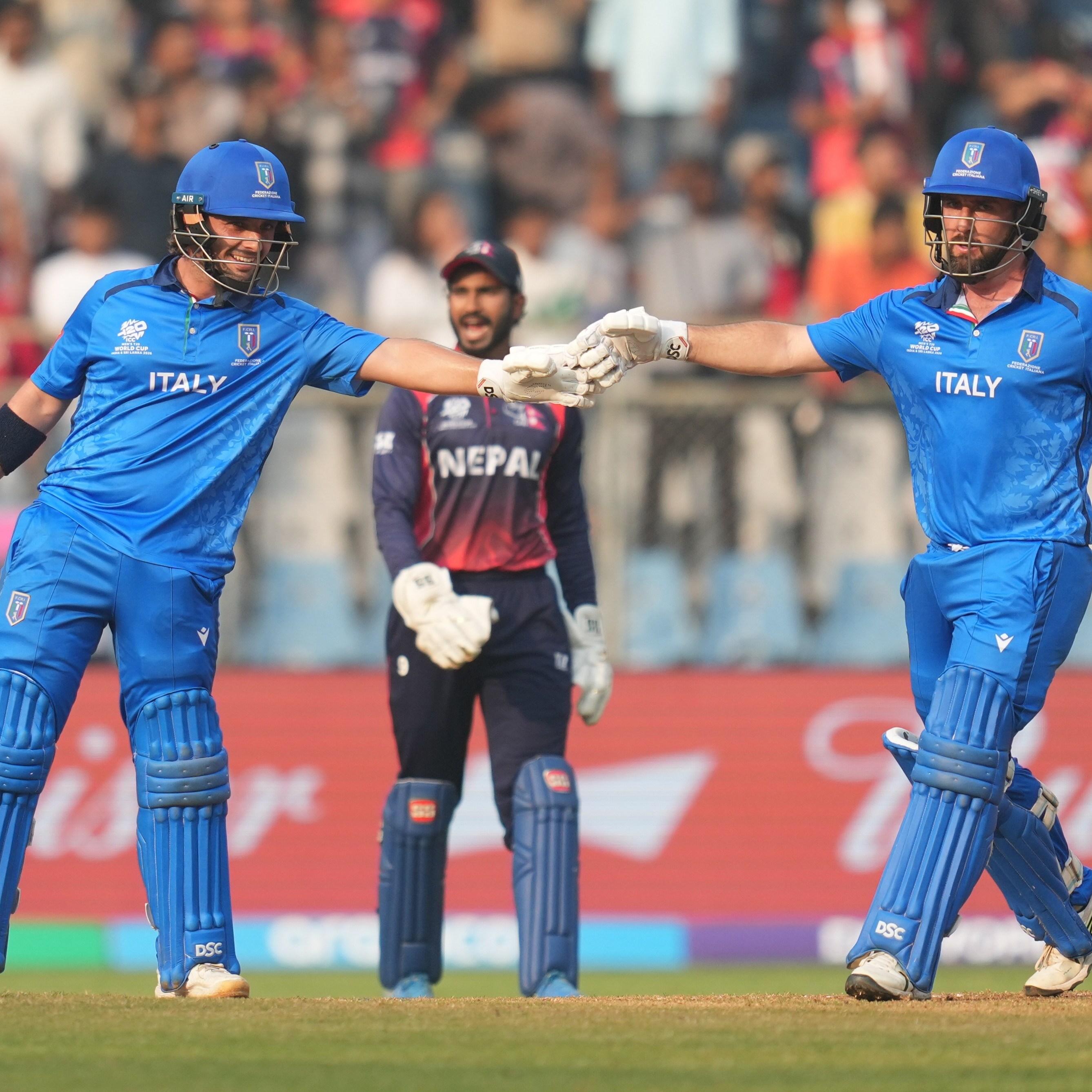 Nepal Suffer 10-Wicket Defeat to Italy in T20 World Cup