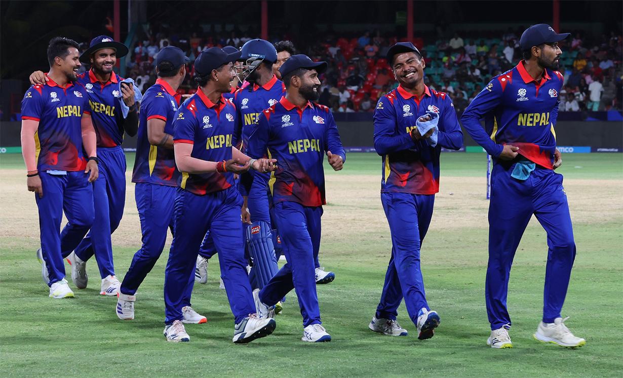 Nepal Faces UAE Today in ICC World Cup League 2 Tri-Series