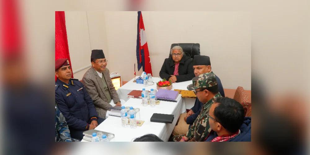 PM Karki Calls for Special Preparation to Ensure Peaceful Elections