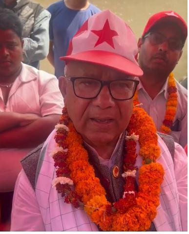 Former PM Madhav Kumar Nepal Expresses Concern Over Communal Tension in Rautahat