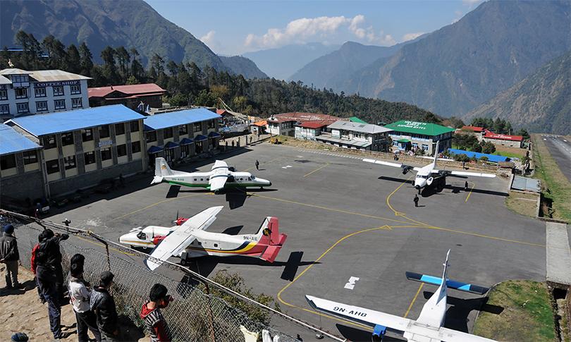 Bad Weather Grounds Flights at Lukla for Three Days, Thousands of Tourists Stranded